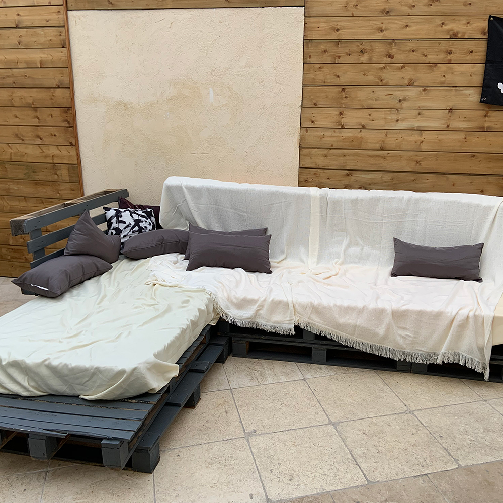 Matelas exterieur palette au meilleur prix