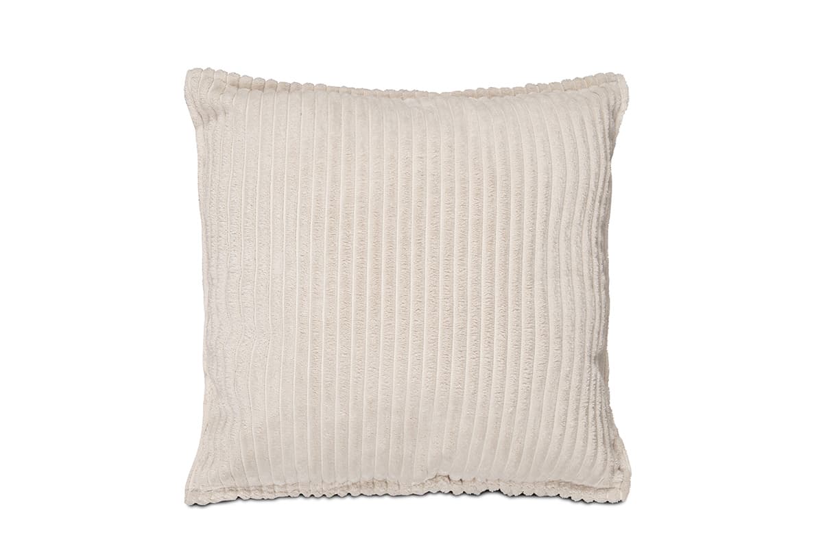 Coussin Malo Velours Cotelé Beige